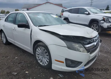 2011 Ford Fusion Hybrid from USA, damaged, VIN 3FADP0L31BR119560